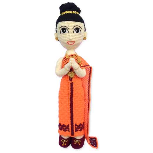 ตุ๊กตาเด็กหญิงชุดไทย