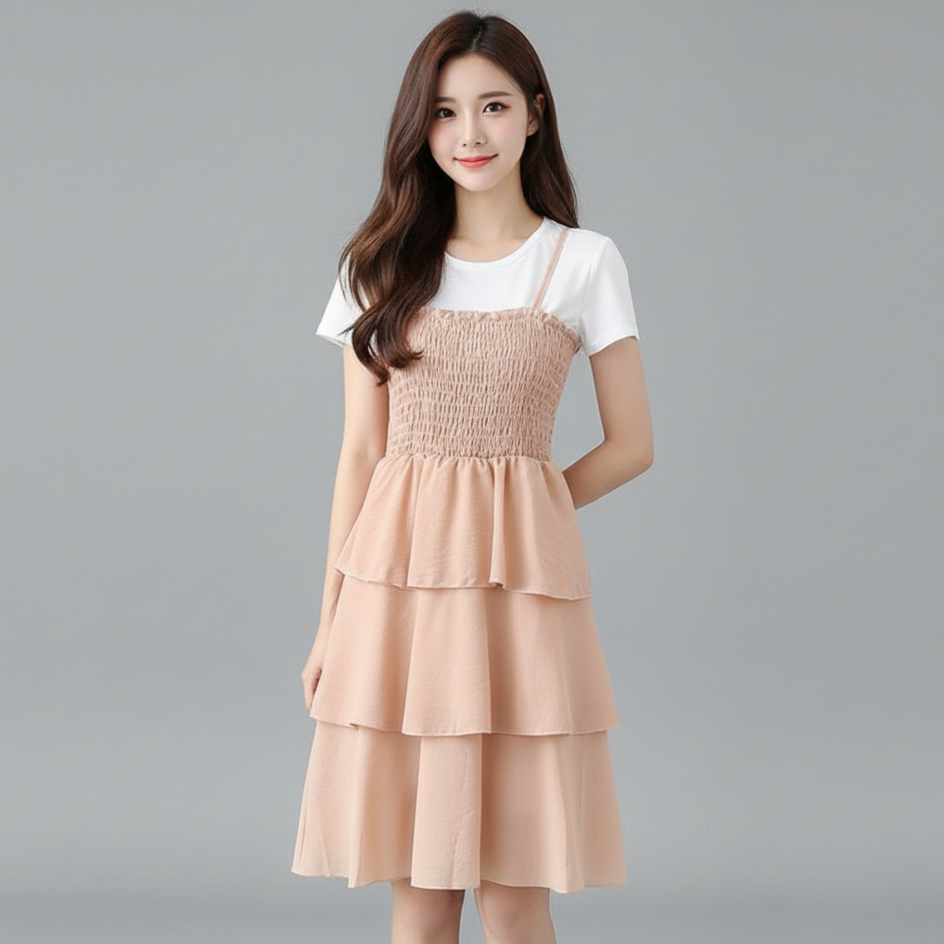 ðĪ Dress4621 āđāļāļĢāļŠāļĒāļēāļ§āļĢāļ°āļāļēāļĒāļāļąāđāļāļāļĩāļāļāļāļāļĢāļĩāļĄ+āđāļŠāļ·āđāļāļĒāļ·āļāļāļēāļ§ āļāļ§āļēāļĄāļĨāļ°āļĄāļļāļāļāļĩāđāđāļŠāđāđāļĨāđāļ§āļāļđāđāļāļ ðļ