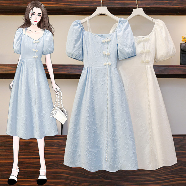 ชุดเดรสคนอ้วนวัยรุ่น เดรสสาวอวบ เดรสคนอ้วน BY PLUS SIZE Girl