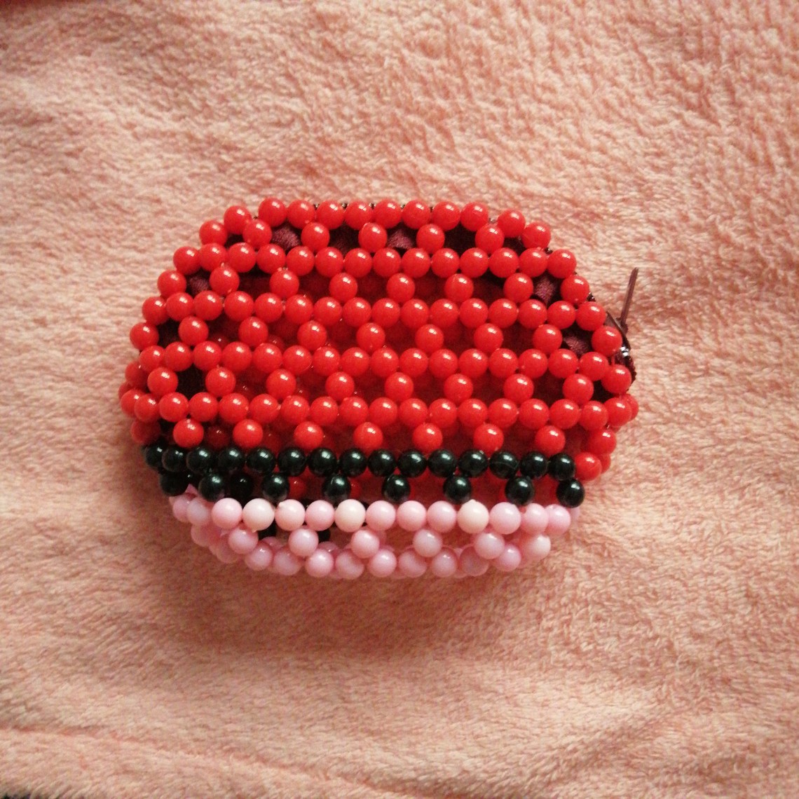 กระเป๋าใส่สตางค์ลูกปัด(Bag bead)