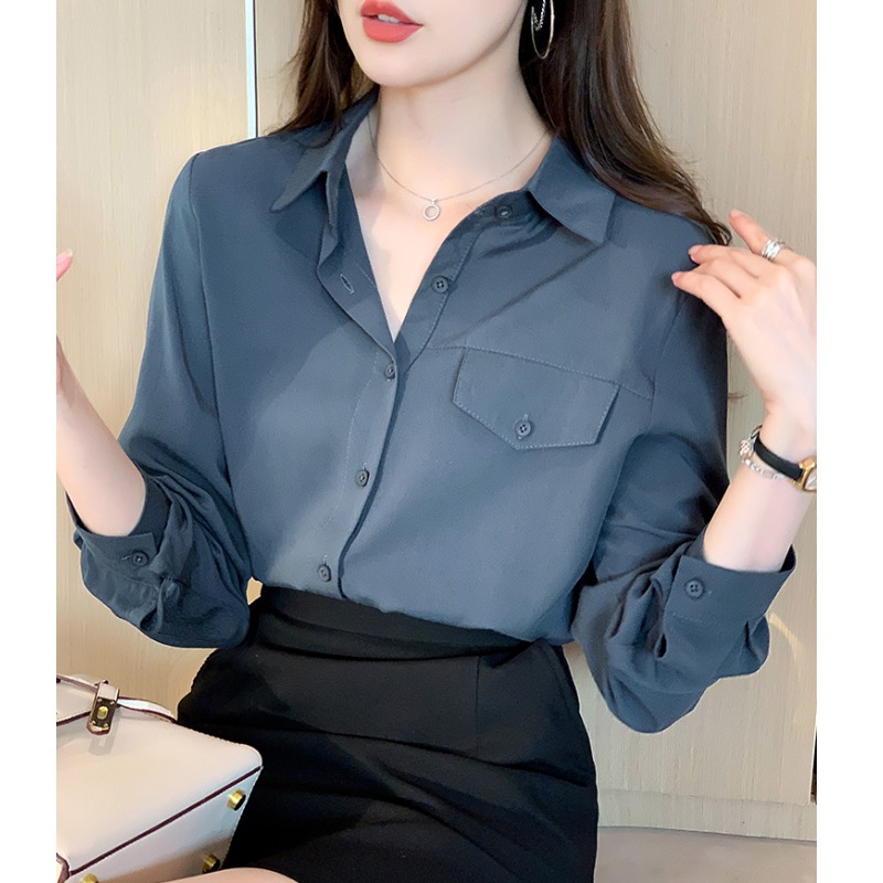 เสื้อลูกไม้ เสื้อเชิ้ตแขนยาว