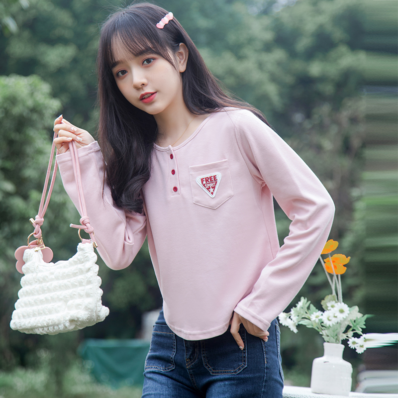 เสื้อผ้าวัยรุ่นเกาหลี เสื้อยืดวัยรุ่นผู้หญิง มีขนาด S M L XL