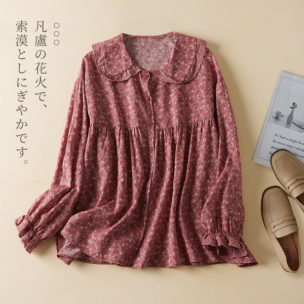 เสื้อลินิน เสื้อผ้าฝ้ายลินิน เสื้อเชิ้ตผ้าลินิน