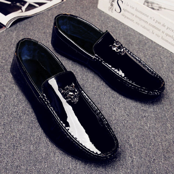รองเท้าหนังผู้ชาย มีไซส์39-44 รองเท้าโลฟเฟอร์ชาย Slip-On Shoes