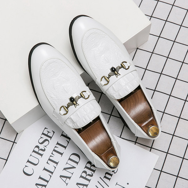 รองเท้าหนังผู้ชาย มีไซส์39-44 รองเท้าโลฟเฟอร์ชาย Slip-On Shoes