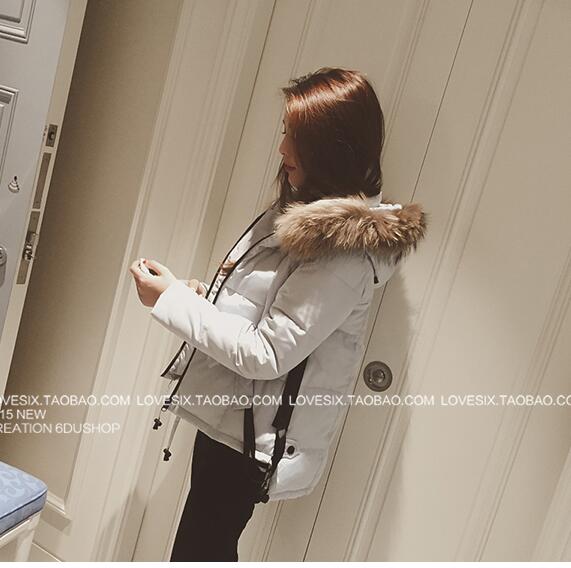 เสื้อโค้ทกันหนาว ประดับเฟอร์ที่ฮู้ด ผ้าร่มเนื้อดีกันลม แต่งรูดชายเสื้อ กระดุม+ซิปหน้า เกาหลีมากๆ พร้อมส่งเลยจ้า