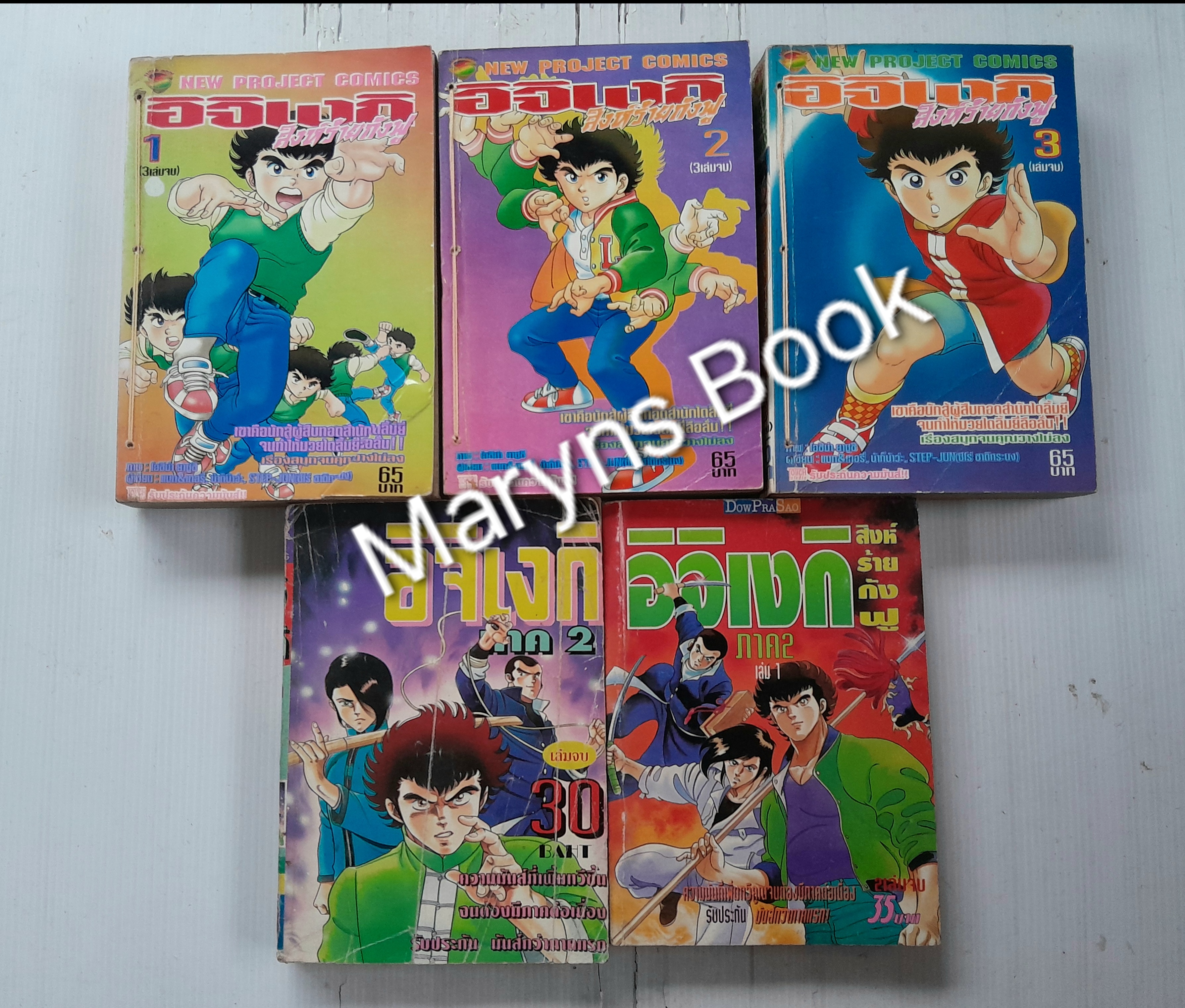 อิจิเงกิ ภาค 1+2 (5 เล่มจบ) / โฮชิม่า