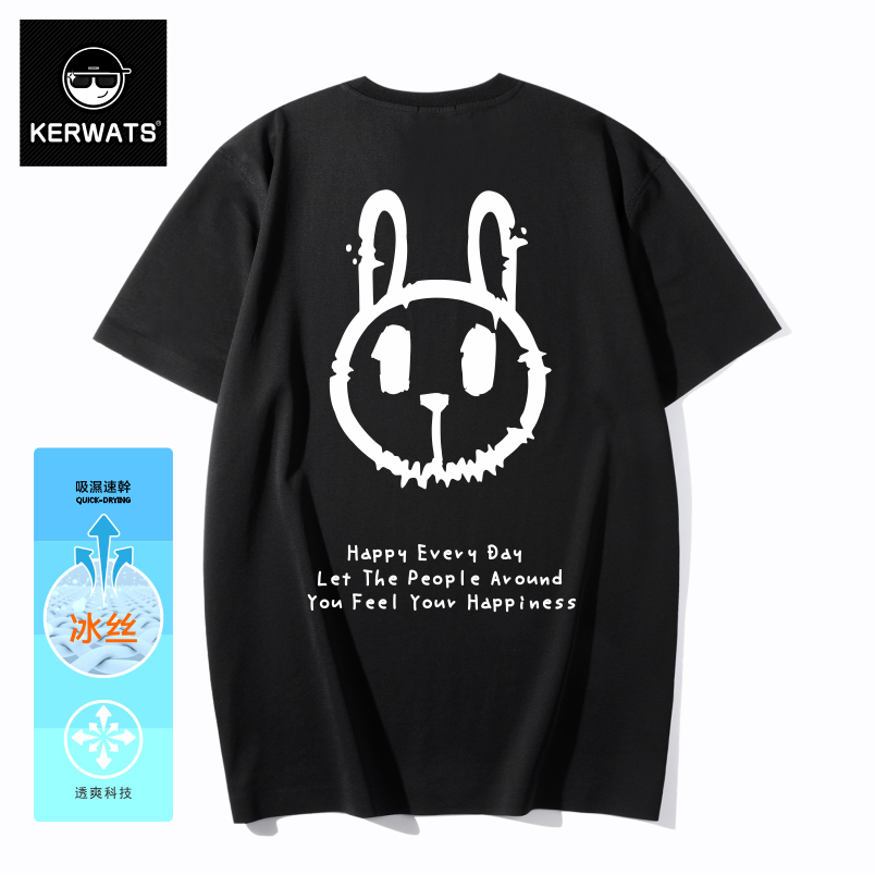 เสื้อยืดผู้ชายอ้วน S-6XL น้ำหนักผู้สวม 50-135 กิโลกรัม
