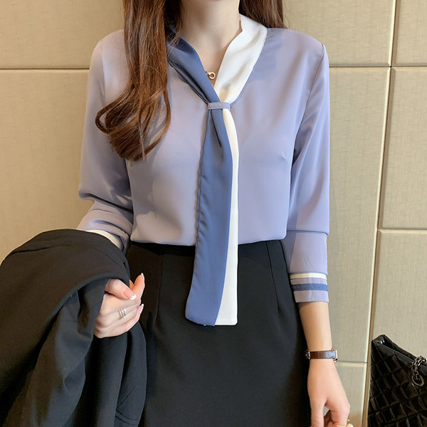 เสื้อชีฟองเกาหลี เสื้อชีฟองสวยๆ