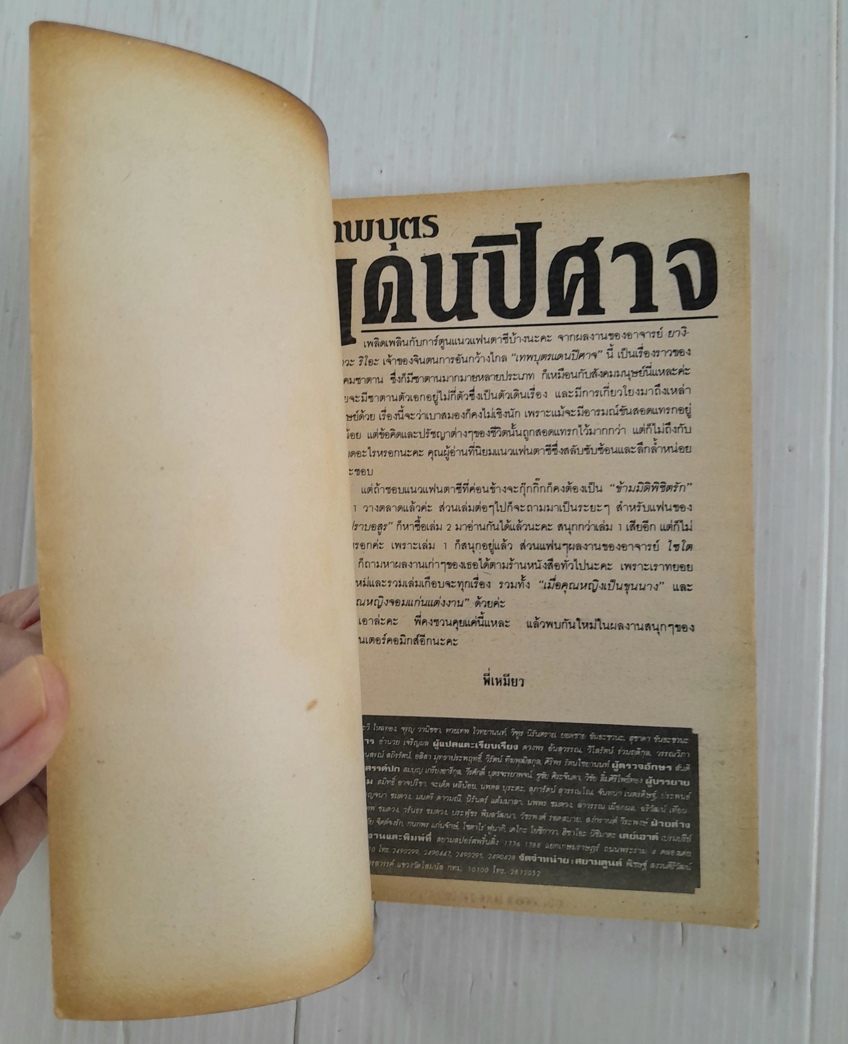 เทพบุตรแดนปีศาจ (เล่มเดียวจบ) / Kagizawa Rio