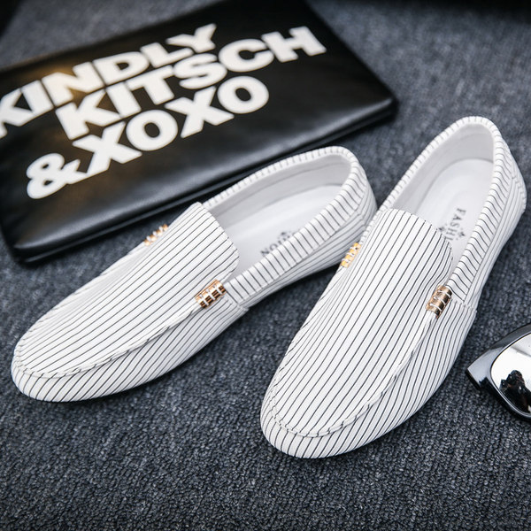 รองเท้าโลฟเฟอร์ชาย รองเท้าผู้ชาย รองเท้าแฟชั่นชาย รองเท้าหนังผู้ชาย Men Loafer Slip-On Shoes