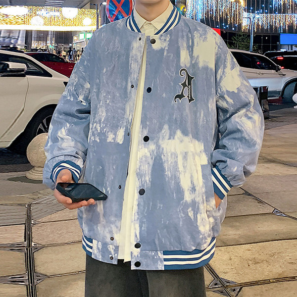 เสื้อแจ็คเก็ตเบสบอล เสื้อคลุม เสื้อแขนยาวสไตล์เกาหลี