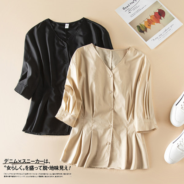เสื้อลินิน แบบเสื้อสวยๆ เสื้อผ้าฝ้ายลินิน เสื้อเชิ้ตผ้าลินิน BY LININ