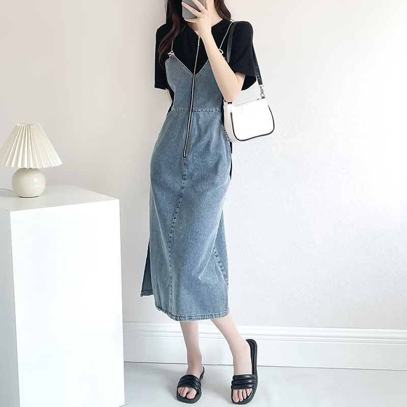 เดรสแขนสั้น มีไซส์ L-4XLอก 38-47 นิ้ว ใส่ได้ทั้งสาวหุ่นดีน่ารักจนถึงสาวอวบพลัสไซส์ จัดส่งฟรี! ทักแชทสั่งซื้อ