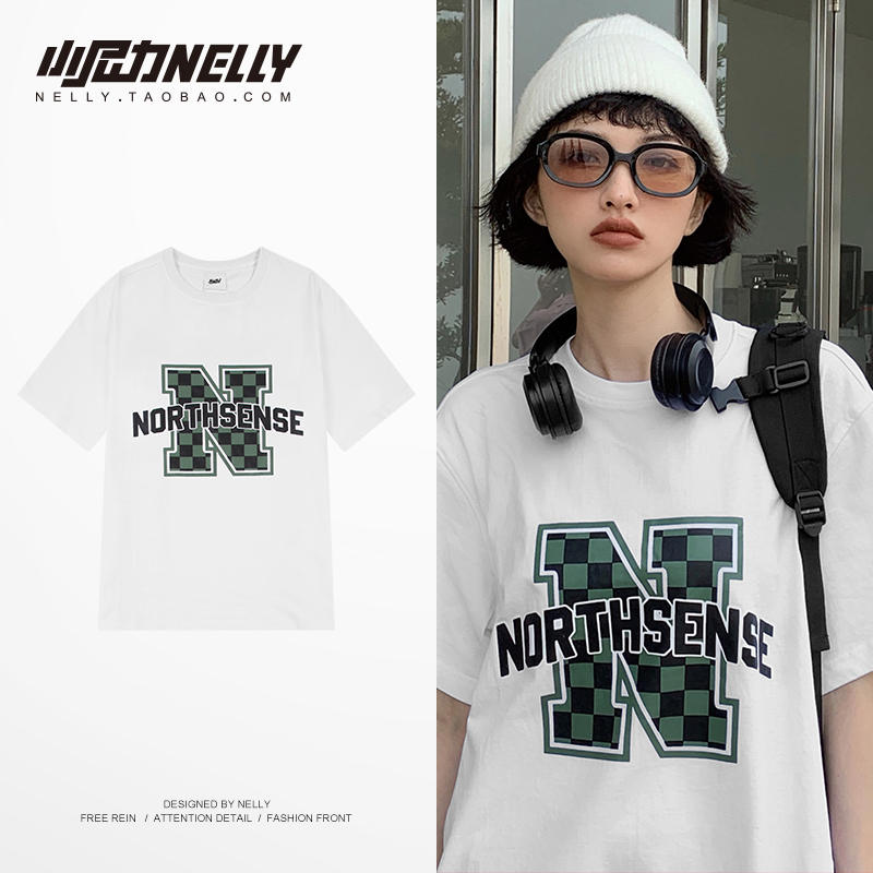 เสื้อยืดคอกลม ผู้ชาย เสื้อยืดผู้ชายเกาหลี เสื้อยืดเกาหลี แบรนด์ NELLY