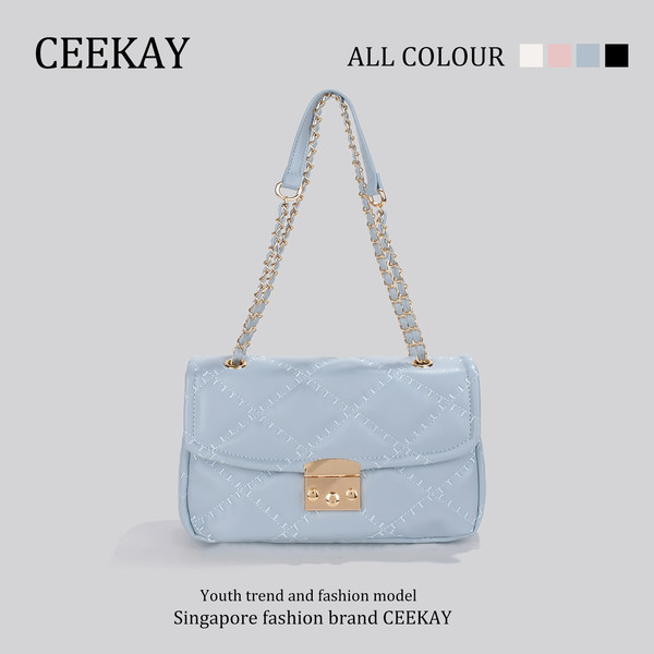 กระเป๋าสะพายข้างเกาหลี กระเป๋าผู้หญิงแบรนด์ CEEKEY