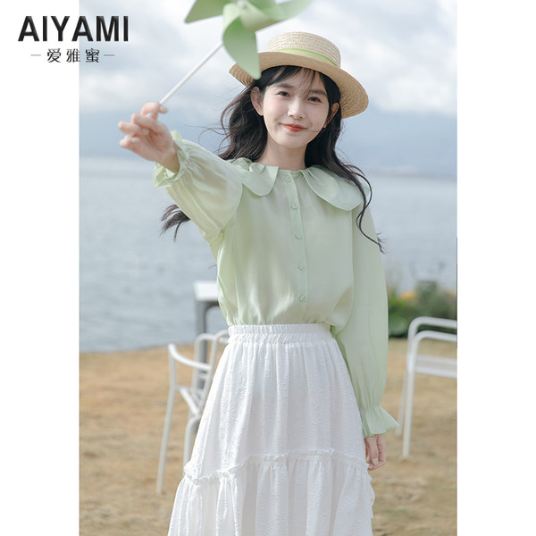 เสื้อชีฟองเกาหลี เสื้อชีฟองสวยๆ