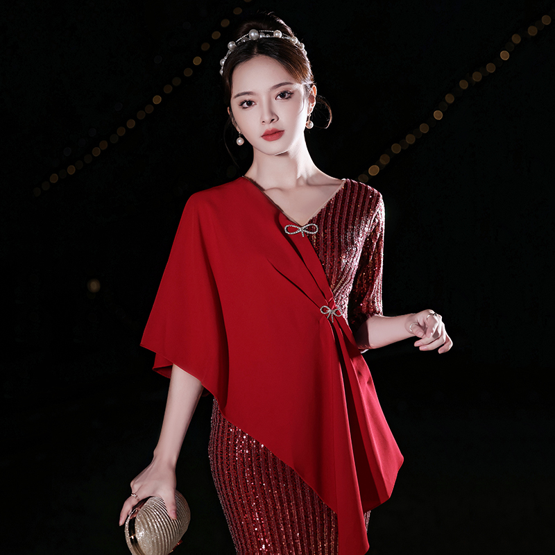 ชุดราตรี ชุดราตรีสวยหรู แบบ ทันสมัย Evening dress