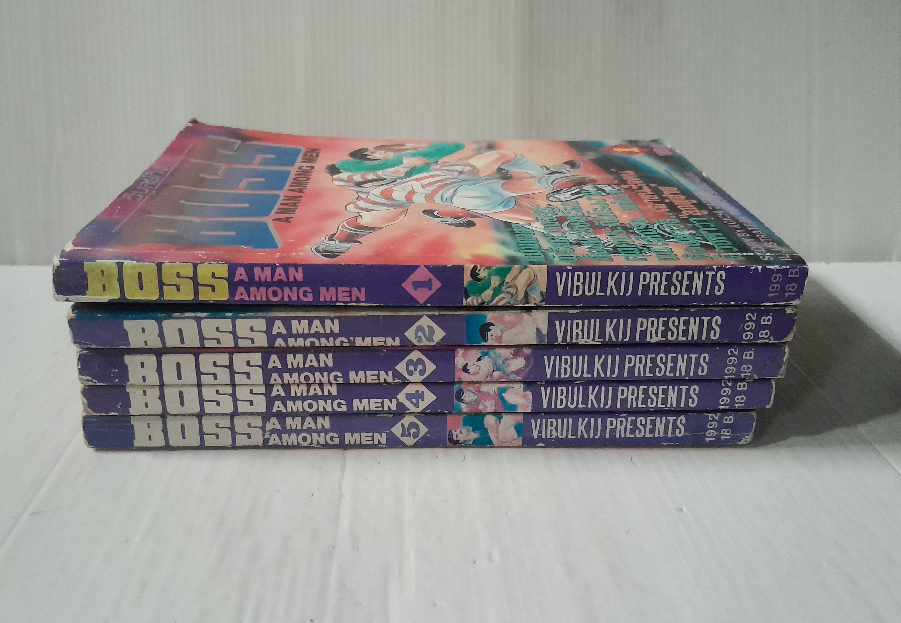Boss A man Among Men 5 เล่มจบ / Koichi Tamiya