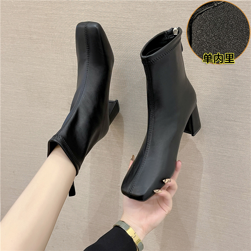 รองเท้าบูทแฟชั่นหญิง มีขนาดให้สั่งซื้อ 35 36 37 38 39 40