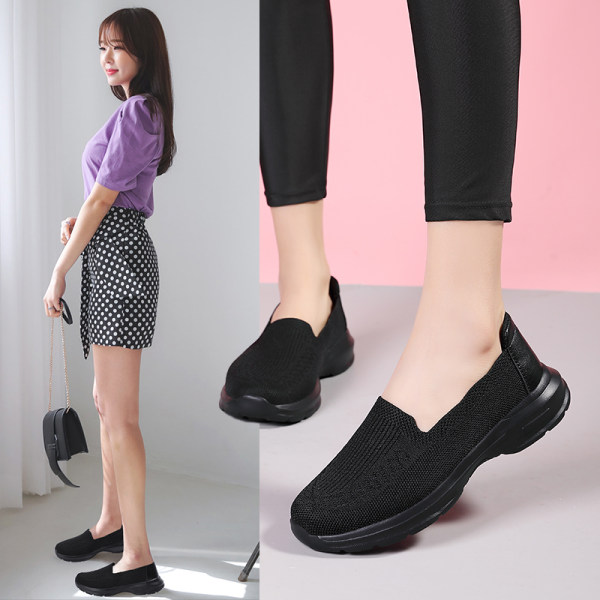รองเท้าผ้าใบ รองเท้าลำลอง รองเท้าผ้าใบลำลอง รองเท้าแฟชั่นแบบสวม Slipper Shop