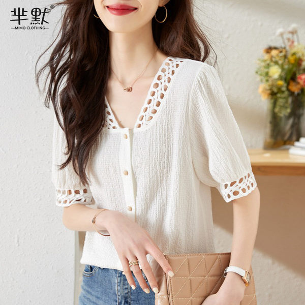 เสื้อชีฟองเกาหลี เสื้อชีฟองสวยๆ