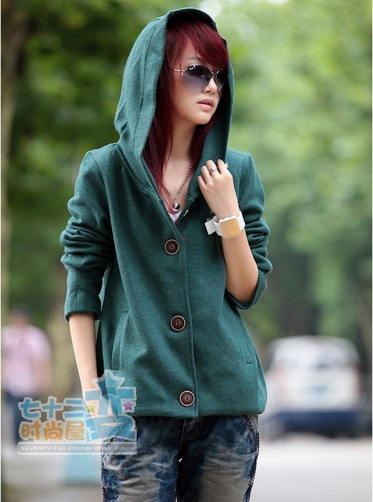 เสื้อคลุมกันหนาว ฮู้ดดี้ ทรงน่ารัก เลือกสีที่พร้อมส่งด้านในเลยจ้า