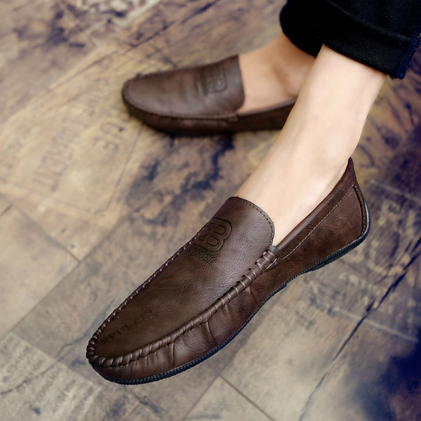 รองเท้าหนังผู้ชาย มีไซส์39-44 รองเท้าโลฟเฟอร์ชาย Slip-On Shoes