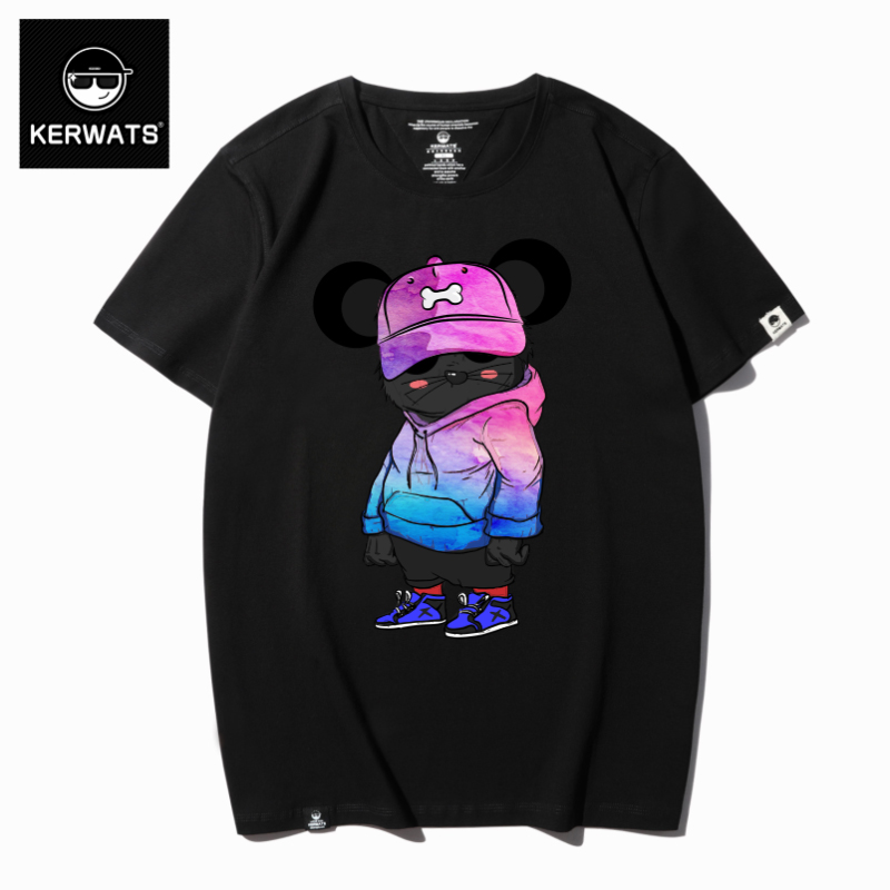 เสื้อยืดผู้ชายอ้วน S-6XL น้ำหนักผู้สวม 50-135 กิโลกรัม