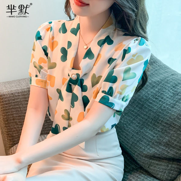 เสื้อชีฟองเกาหลี เสื้อชีฟองสวยๆ