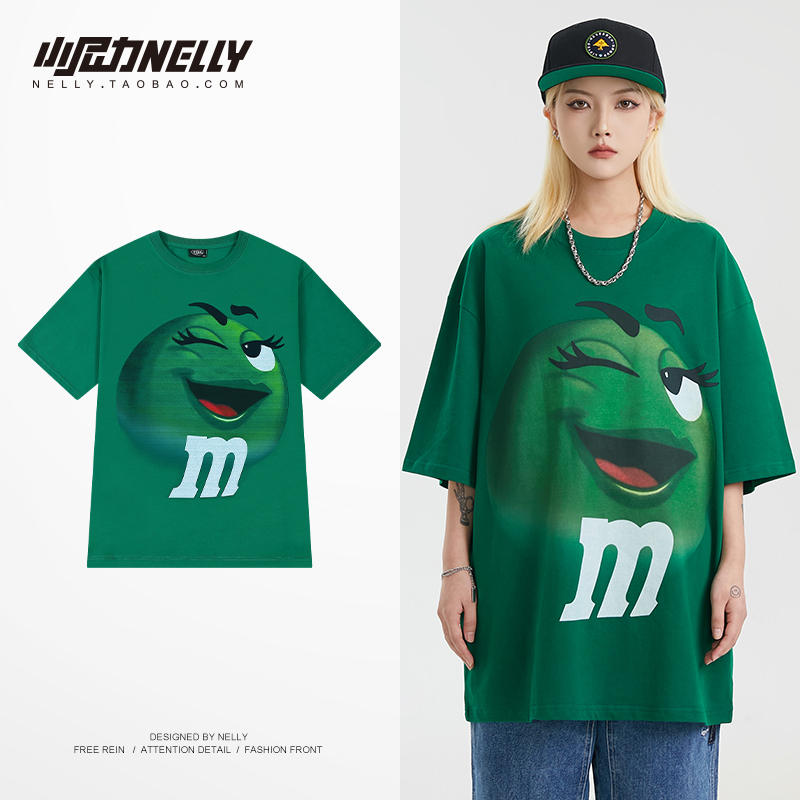 เสื้อยืดคอกลม ผู้ชาย เสื้อยืดผู้ชายเกาหลี เสื้อยืดเกาหลี แบรนด์ NELLY