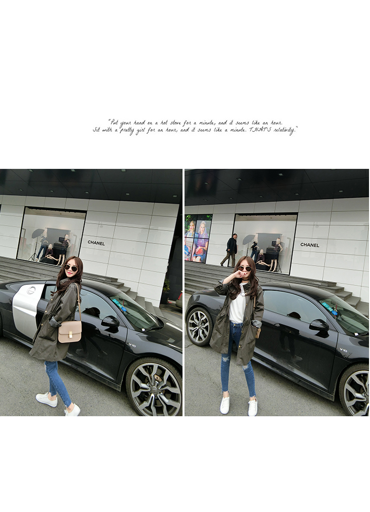 แจ็คเก็ตทรงยาว สไตล์เกาหลี ผ้าในลอนบุซับใน เก๋ไก๋สุดๆ พร้อมส่งจ้า same pic