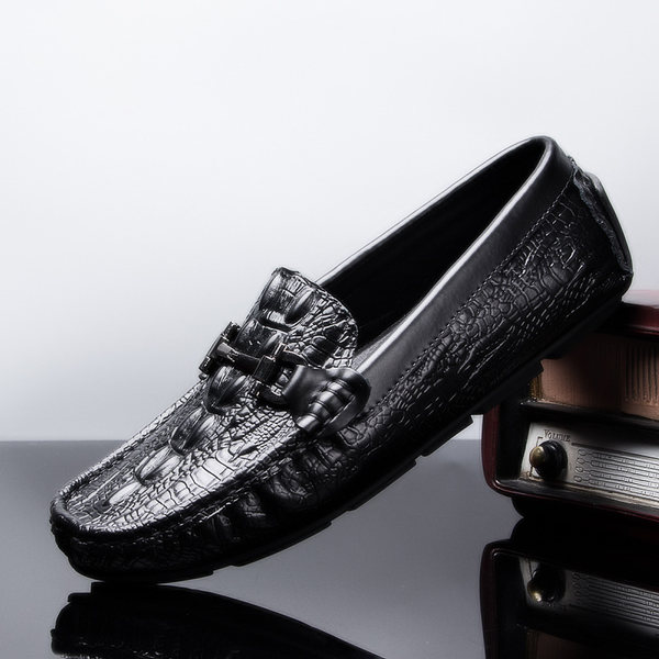 รองเท้าหนังผู้ชาย มีไซส์39-44 รองเท้าโลฟเฟอร์ชาย Slip-On Shoes