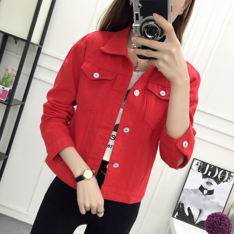 JY22657#ยีนส์ผู้หญิงเทห์ๆ*ช่วงอก*S:84/M:88/L:92/XL:96/2XL:100/3XL:104/4XL:108เซนติเมตร(33/34/36/37/39/40/42นิ้ว)