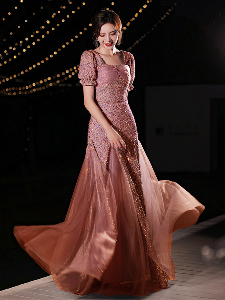ชุดราตรี ชุดราตรีสวยหรู แบบ ทันสมัย Evening dress