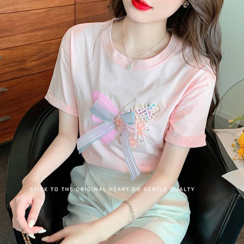 เสื้อยืดวัยรุ่นน่ารักๆ เสื้อวัยรุ่นแขนสั้น เสื้อผ้าวัยรุ่นเกาหลี แบรนด์ Wiyike