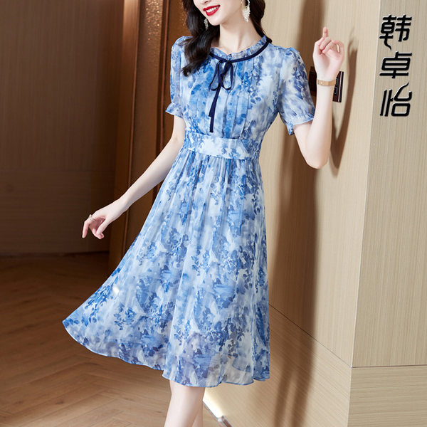 เดรสวัยผู้ใหญ่40-60ปี เดรสคุณแม่ ชุดเดรสทำงานวัยผู้ใหญ่ แบรนด์ MAMA DRESS