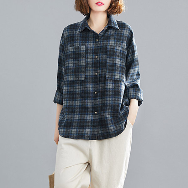 แบบเสื้อสวยๆ เสื้อผ้าฝ้ายลินิน เสื้อเชิ้ตผ้าลินิน