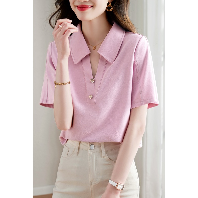 เสื้อเชิ้ตผู้หญิงแขนยาว เสื้อเชิ้ตผู้หญิงใส่ทํางาน 390 บาทต่อชิ้น ฟรีค่าจัดส่ง