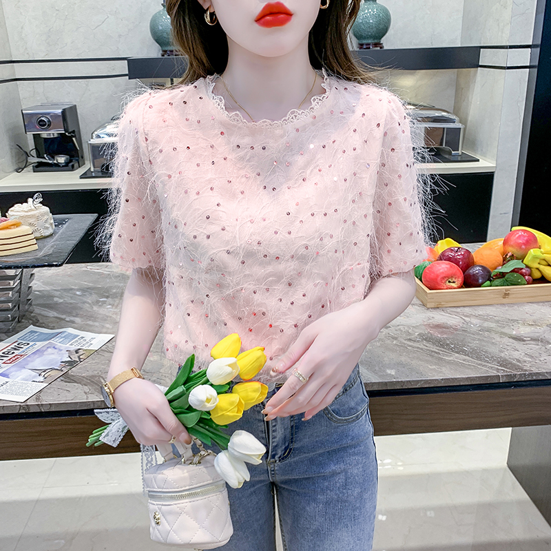 เสื้อผ้าวัยรุ่นเกาหลี เสื้อยืดวัยรุ่นผู้หญิง มีขนาด S M L XL