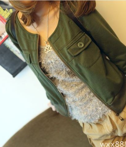 พร้อมส่ง - สีเทา (แบบนี้สีเทาค่ะ) เสื้อคลุม สไตล์เกาหลี เก๋ๆ เฉพาะสีเทา