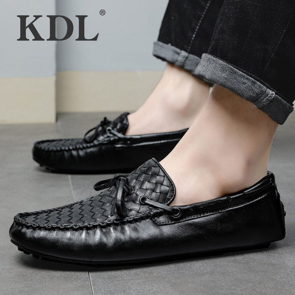 รองเท้าหนังผู้ชาย มีไซส์39-44 รองเท้าโลฟเฟอร์ชาย Slip-On Shoes