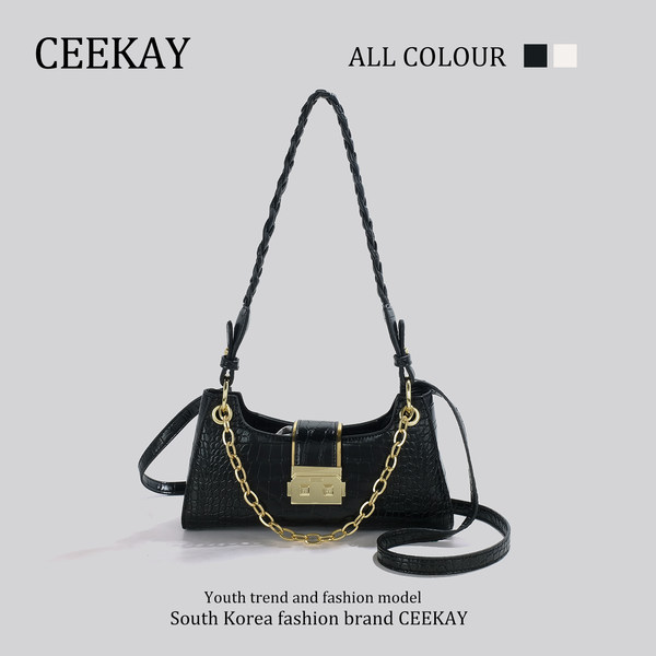 กระเป๋าสะพายข้างเกาหลี กระเป๋าผู้หญิงแบรนด์ CEEKEY