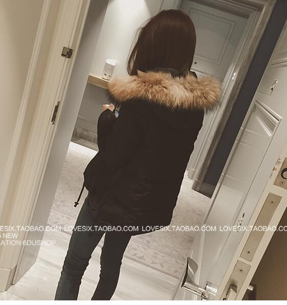 เสื้อโค้ทกันหนาว ประดับเฟอร์ที่ฮู้ด ผ้าร่มเนื้อดีกันลม แต่งรูดชายเสื้อ กระดุม+ซิปหน้า เกาหลีมากๆ พร้อมส่งเลยจ้า