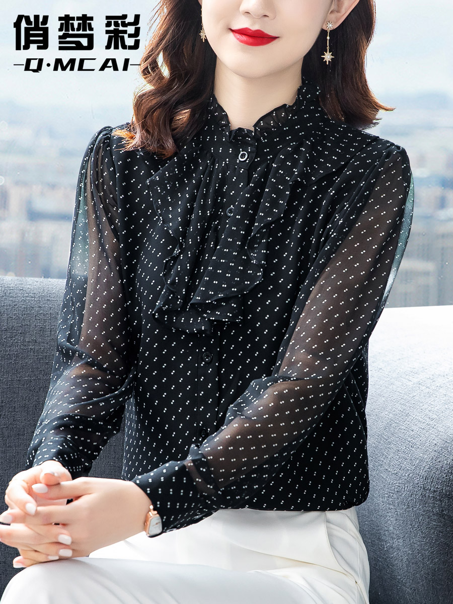 เสื้อเชิ้ต เสื้อเชิ้ตชีฟอง ลายสวยๆฟรีค่าส่ง