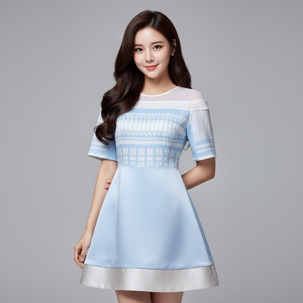✨💎 Dress4584 เดรสแขนสามส่วน ผ้าซิลค์ซาติน สวยหรูดูแพง ใส่ง่ายทุกโอกาส