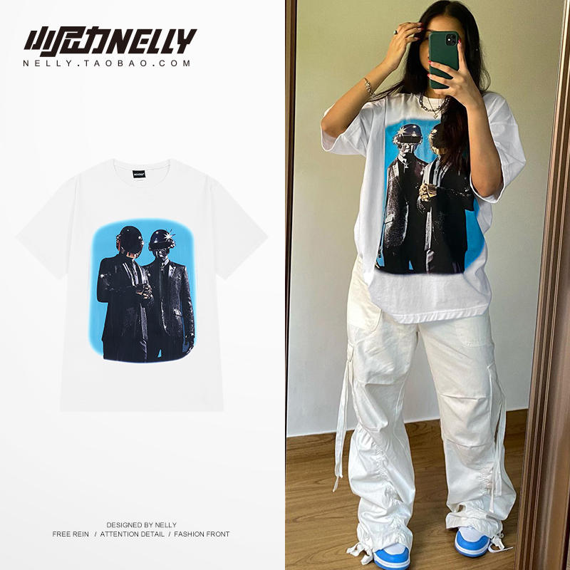 เสื้อยืดคอกลม ผู้ชาย เสื้อยืดผู้ชายเกาหลี เสื้อยืดเกาหลี แบรนด์ NELLY