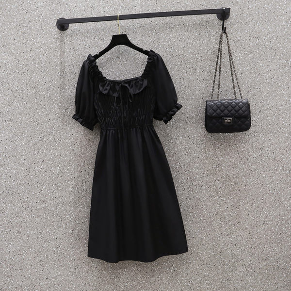 เดรสคนอ้วน เดรสสาวอวบ ชุดเดรสคนอ้วนวัยรุ่น BY PLUS SIZE Girl