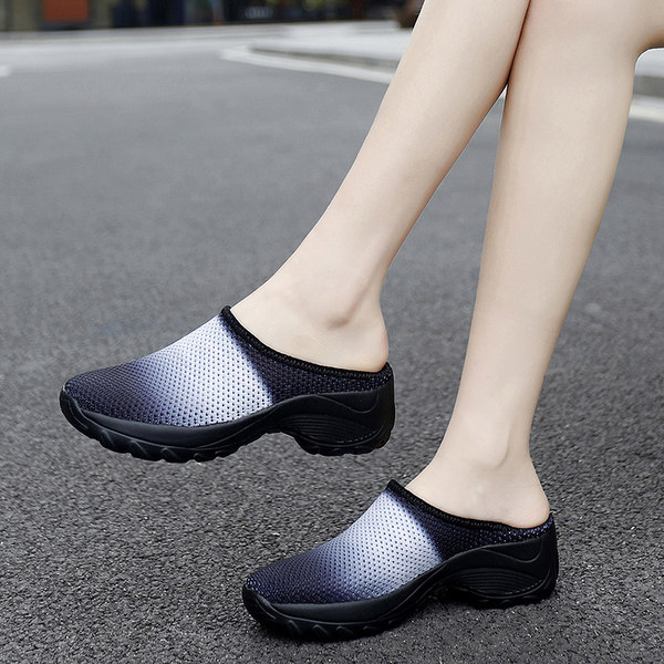 รองเท้าผ้าใบ รองเท้าลำลอง รองเท้าผ้าใบลำลอง รองเท้าแฟชั่นแบบสวม Slipper Shop
