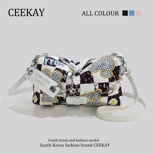 กระเป๋าสะพายข้างเกาหลี กระเป๋าผู้หญิงแบรนด์ CEEKEY